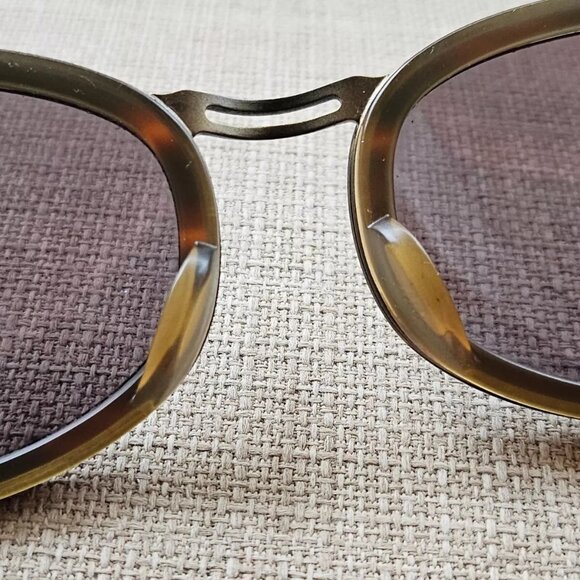 Vintage Jean Paul Gaultier JPG Sunglasses Brown/Gold Tone Frame Made in Japan - Picture 12 of 15